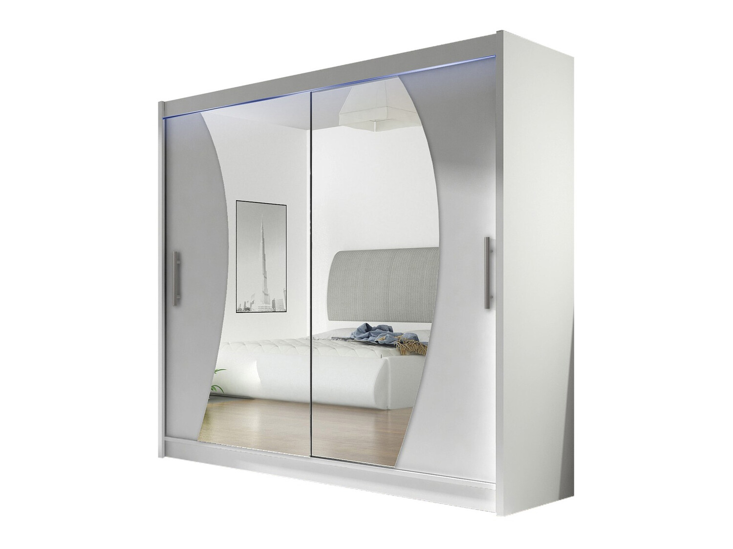 Wardrobe Closico Pallor IX (White)