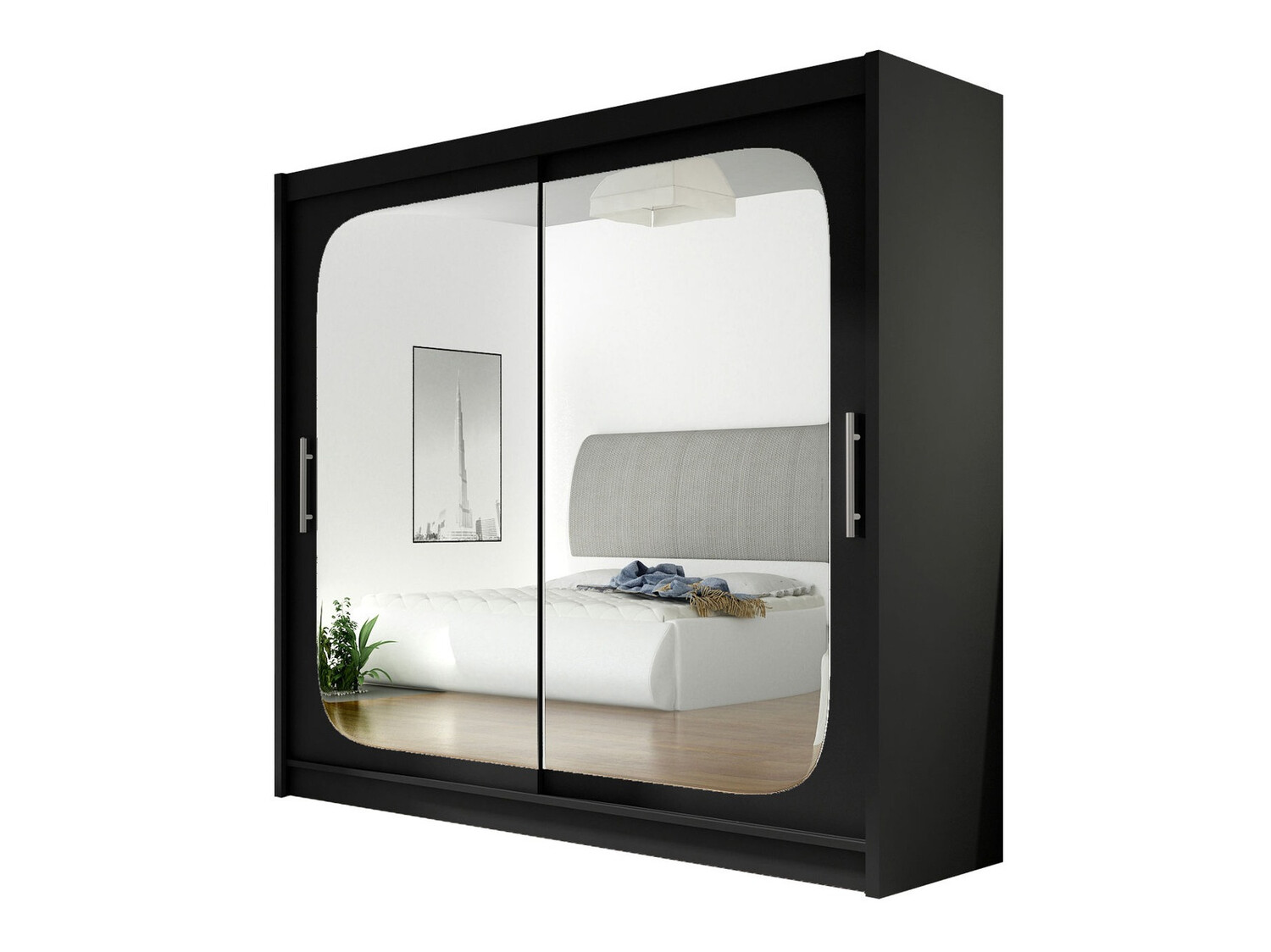Wardrobe Closico Pallor VIII (Black)