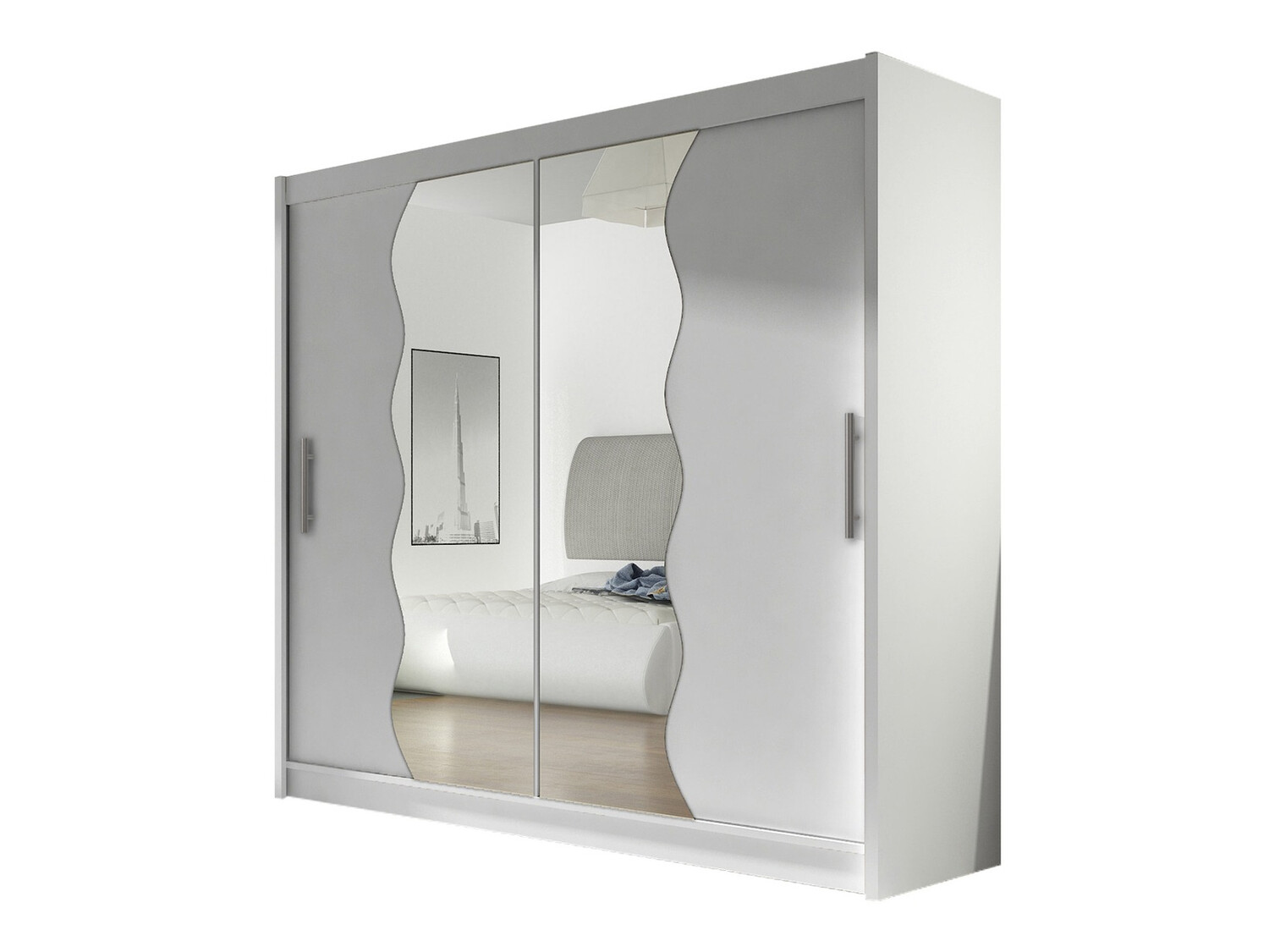 Wardrobe Closico Pallor X (White)