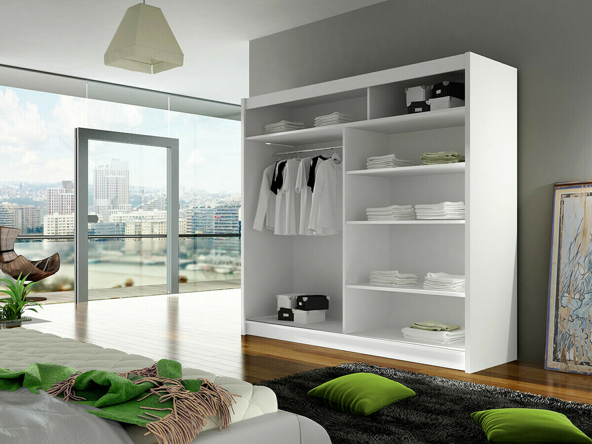 Wardrobe Closico Pallor X (White)