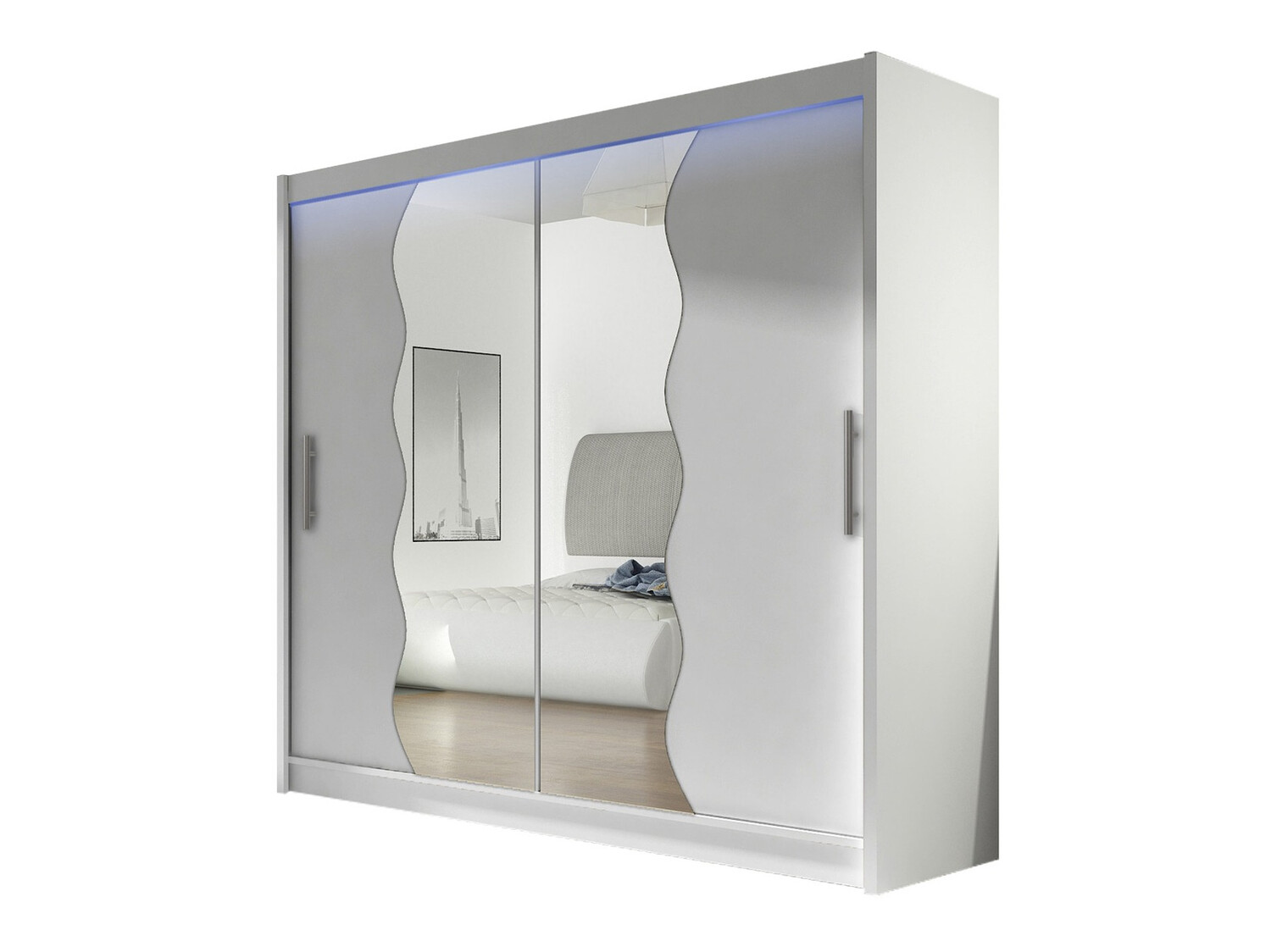 Wardrobe Closico Pallor X (White)