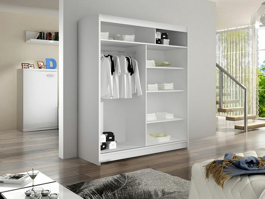 Wardrobe Closico Salvor II (White)