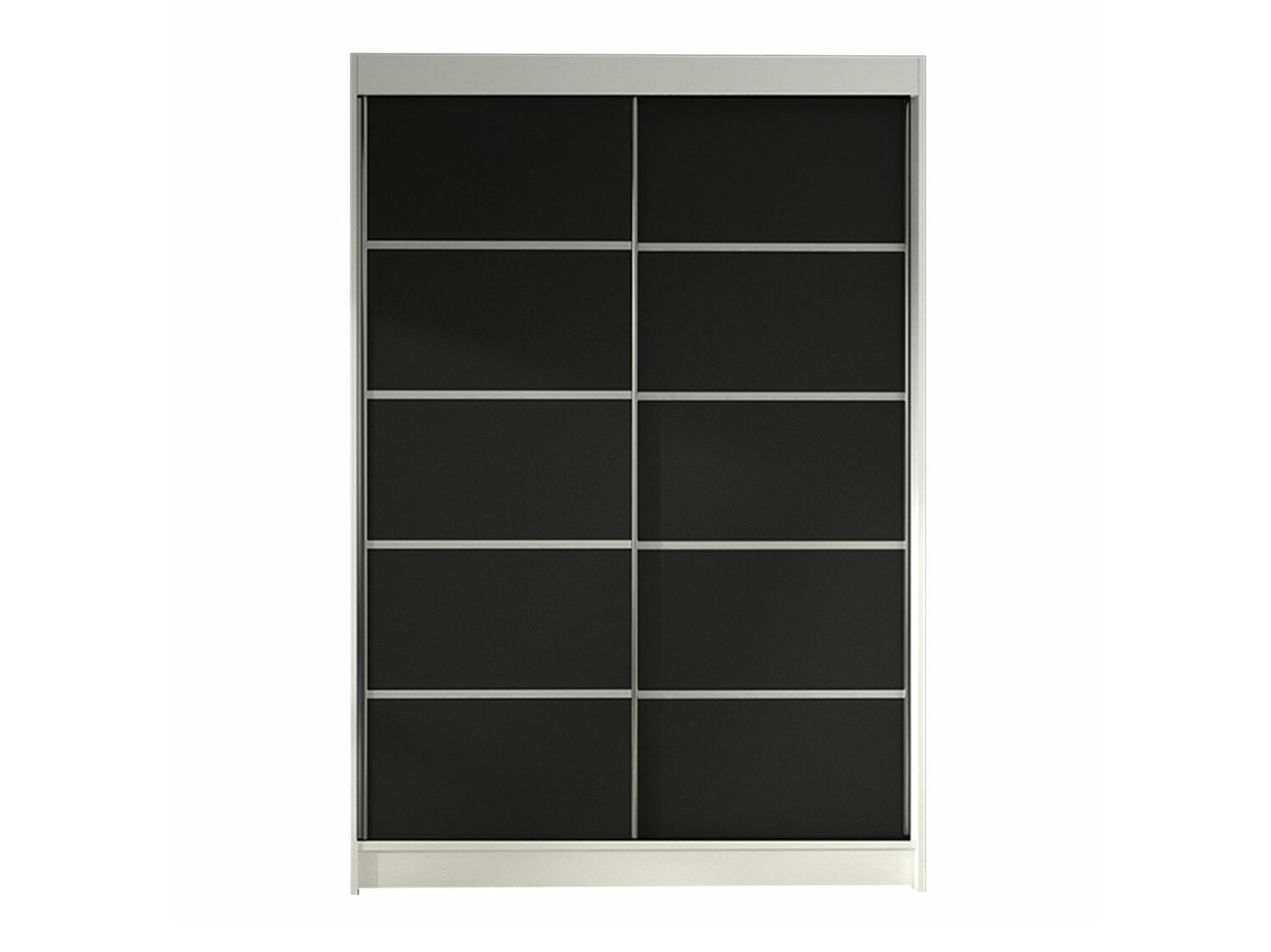 Wardrobe Closico Salvor IV (White + Black)