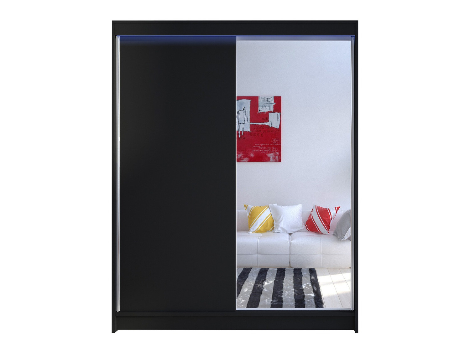 Wardrobe Closico Vastor I (Black)