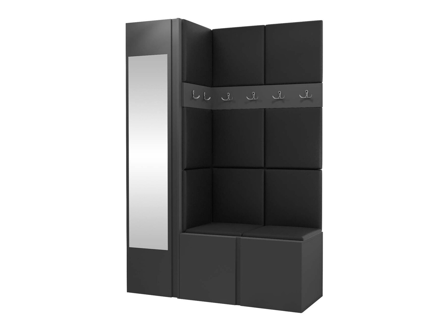 Hallway set Hartford 277 (Eco-leather Soft 011)