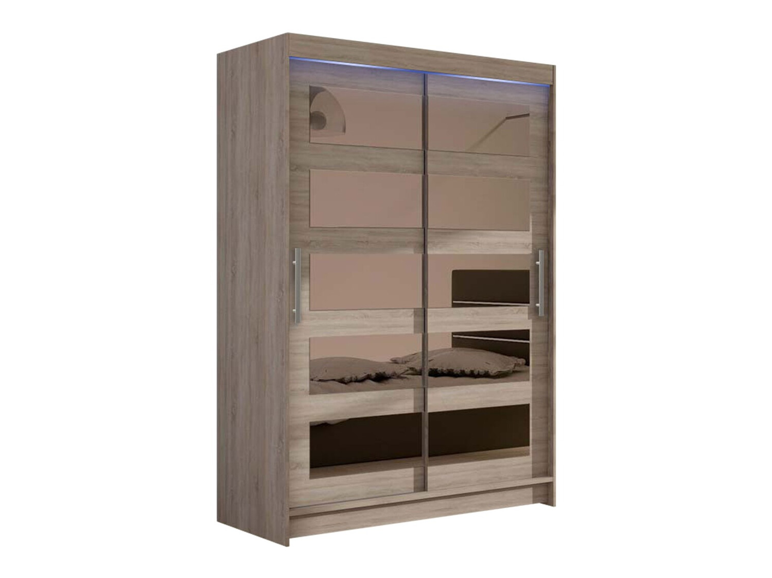 Wardrobe Closico Pacron IV (Trufel oak)