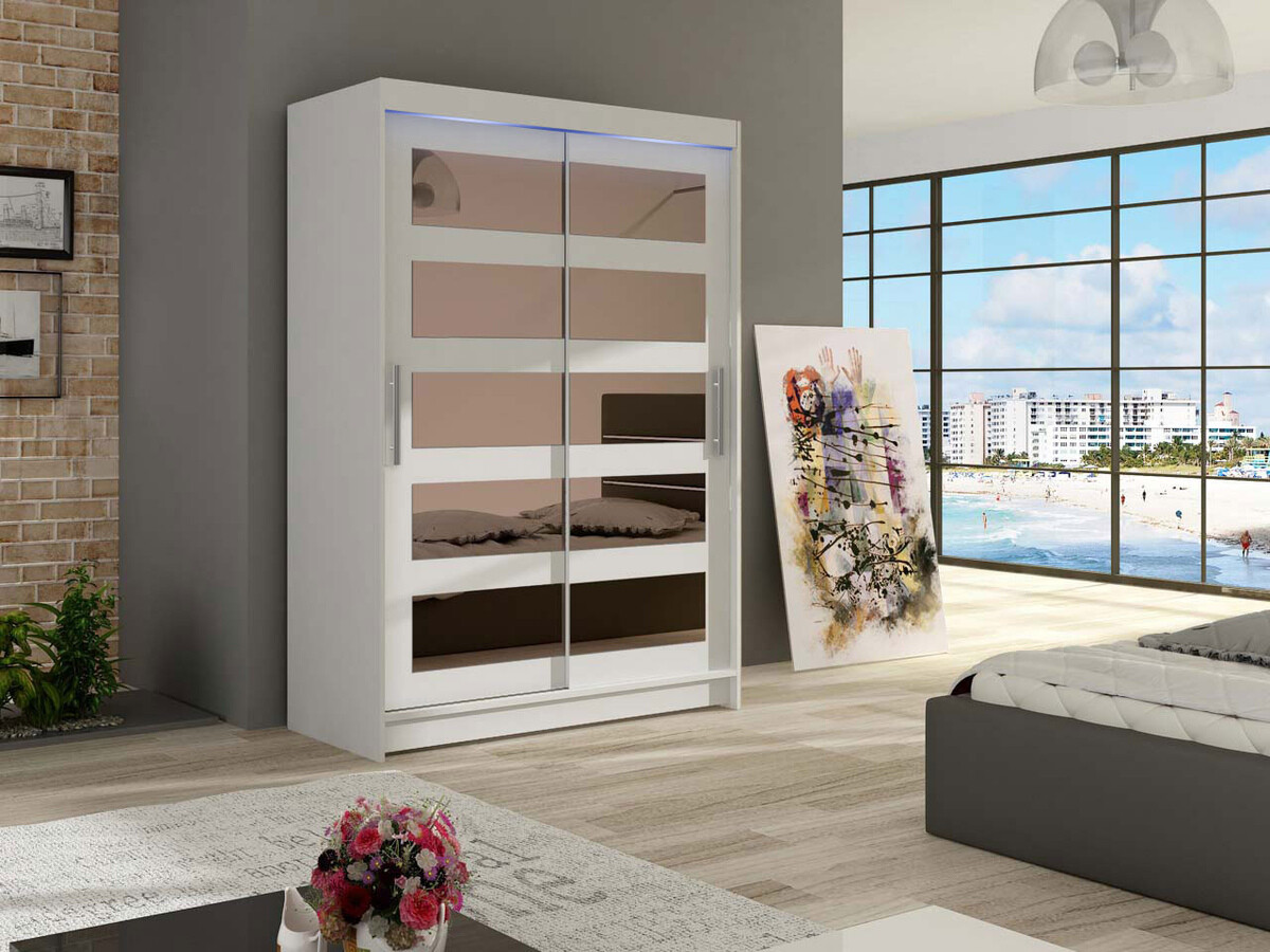 Wardrobe Closico Pacron IV (White)