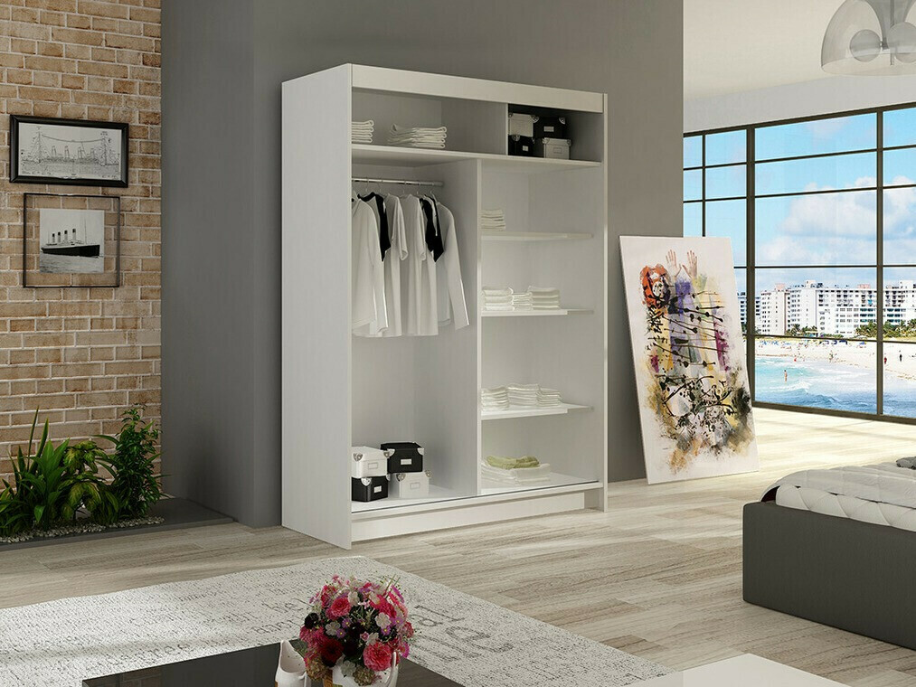Wardrobe Closico Pacron IV (White)