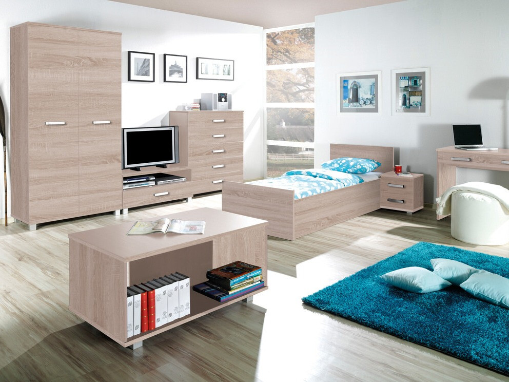 Bed Cirevau 130 (Sonoma oak)