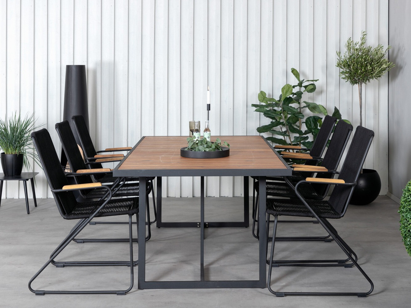 Table and chairs set Dallas 2913