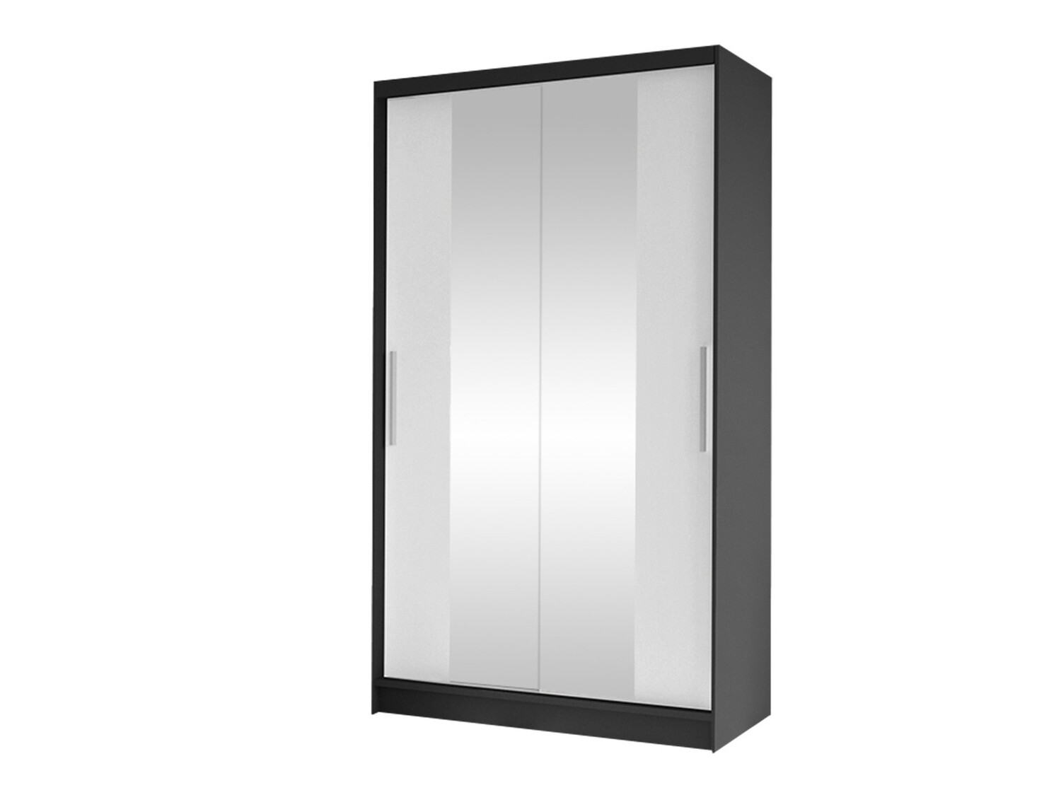 Wardrobe Closico Structor II (Black + White)