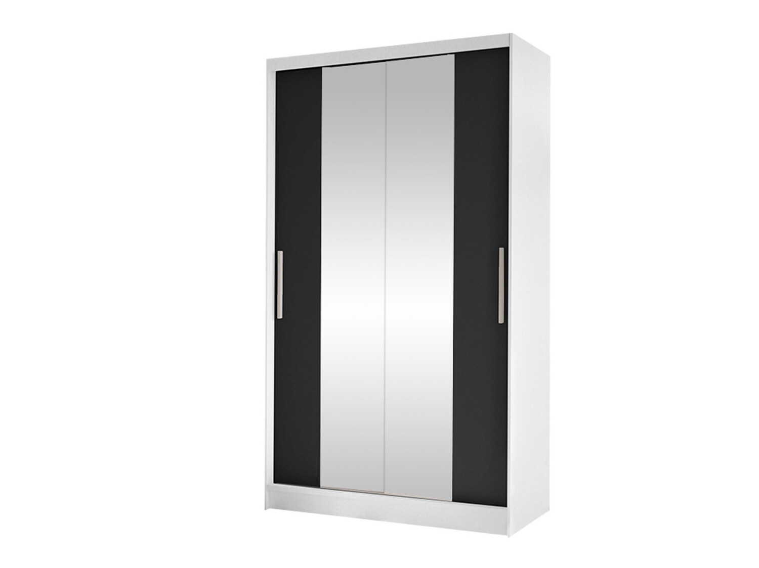 Wardrobe Closico Structor II (White + Black)
