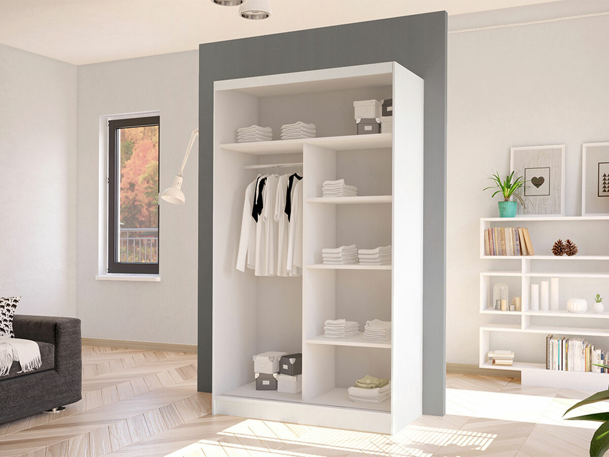 Wardrobe Closico Fractor III (Black)