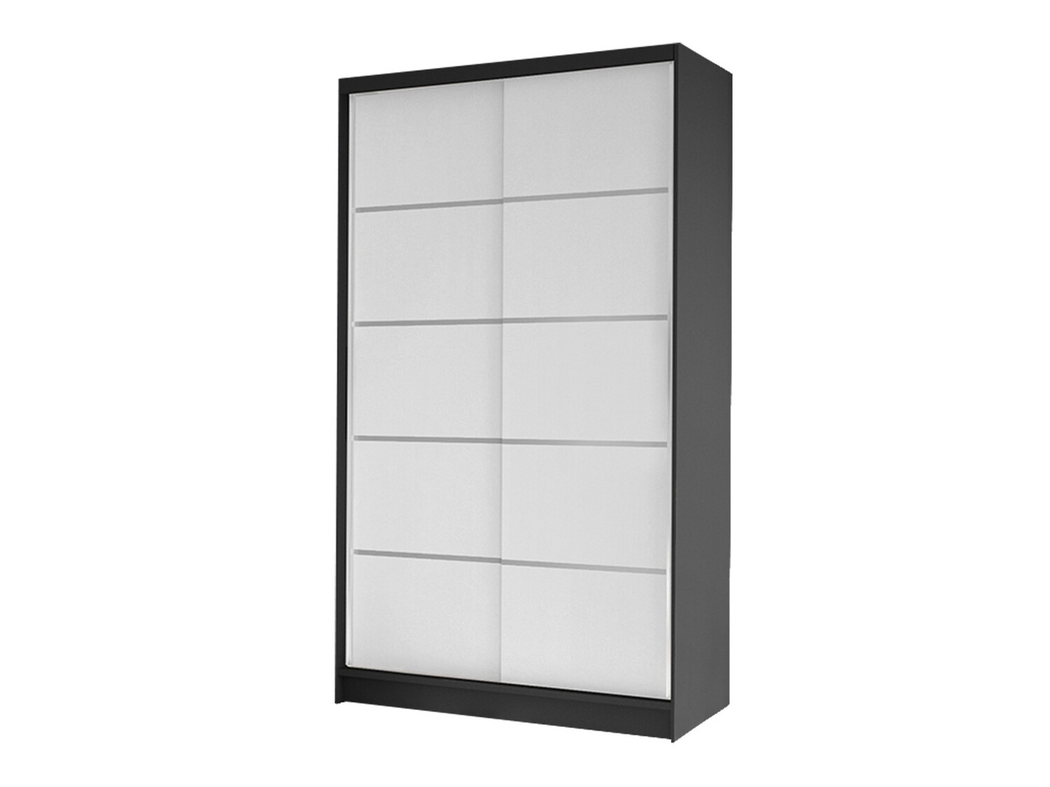 Wardrobe Closico Fractor IV (Black + White)