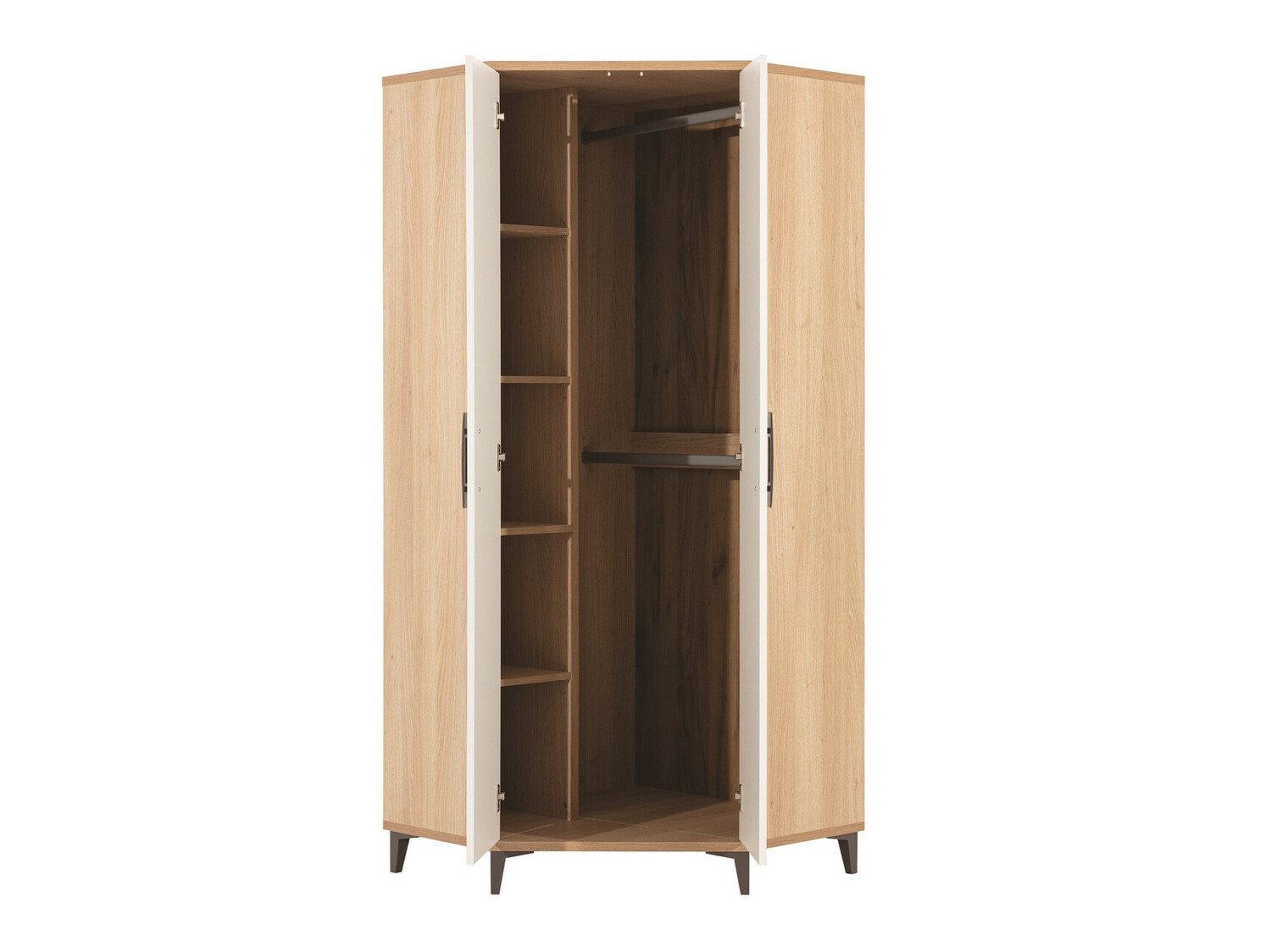Corner wardrobe Verevai 103