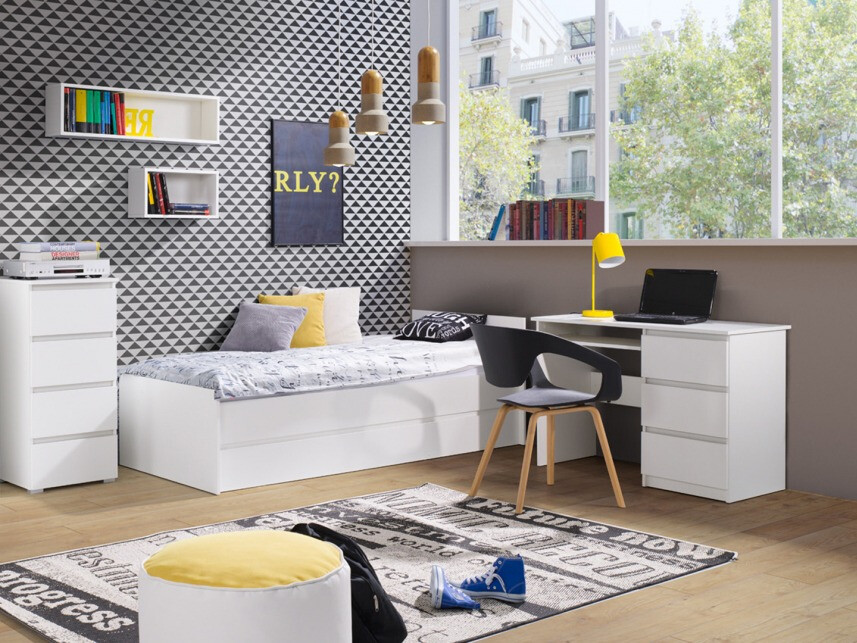 Bed Cirdora 107 (White)