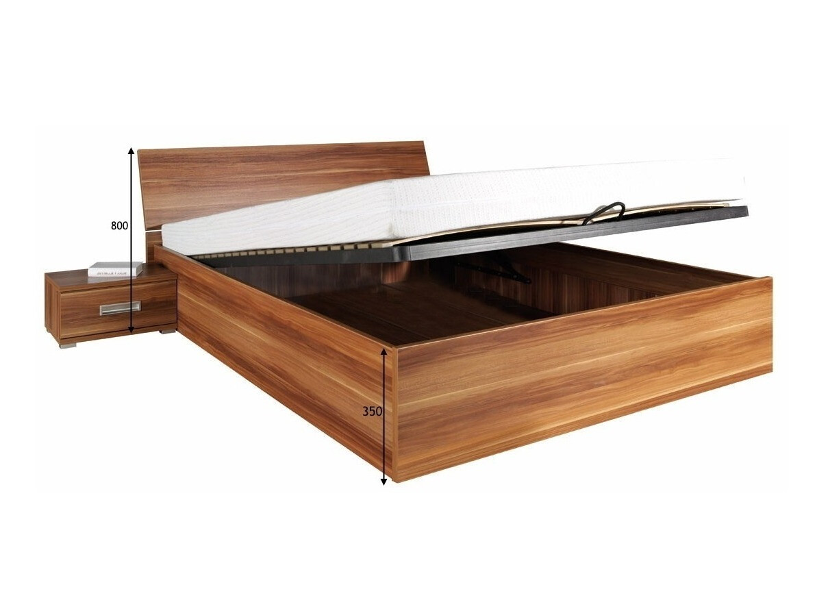 Bed Elicavo 108 (Sonoma oak)