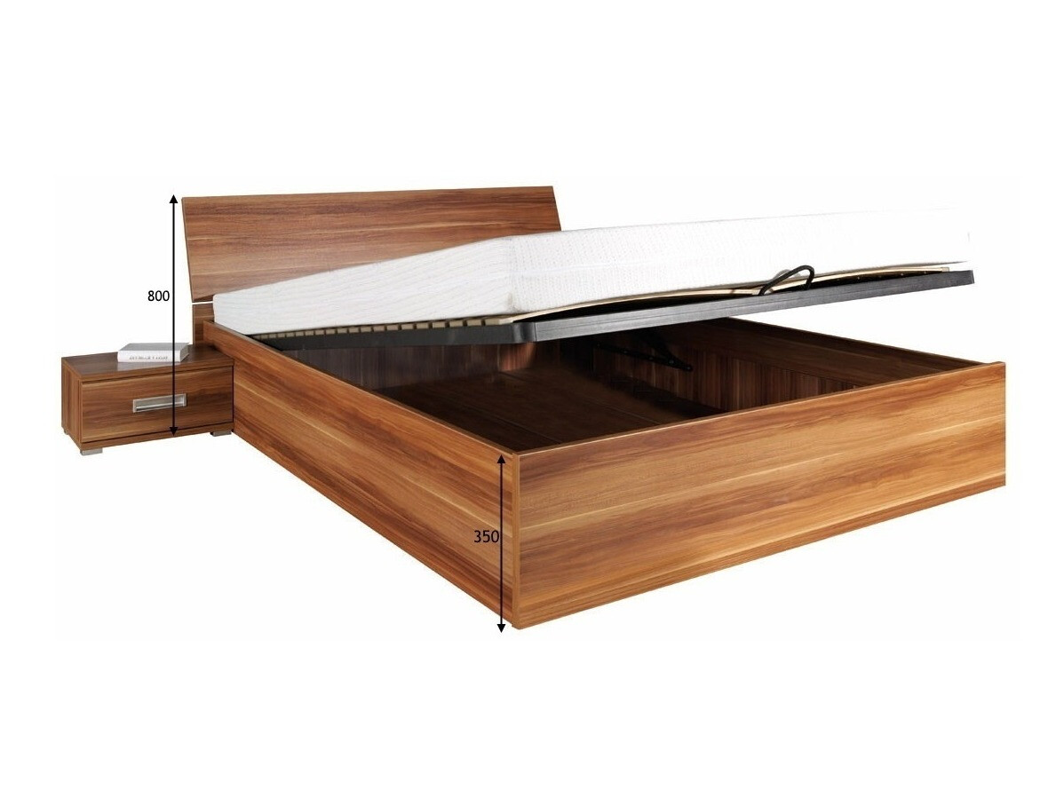 Bed Elicavo 108 (White)