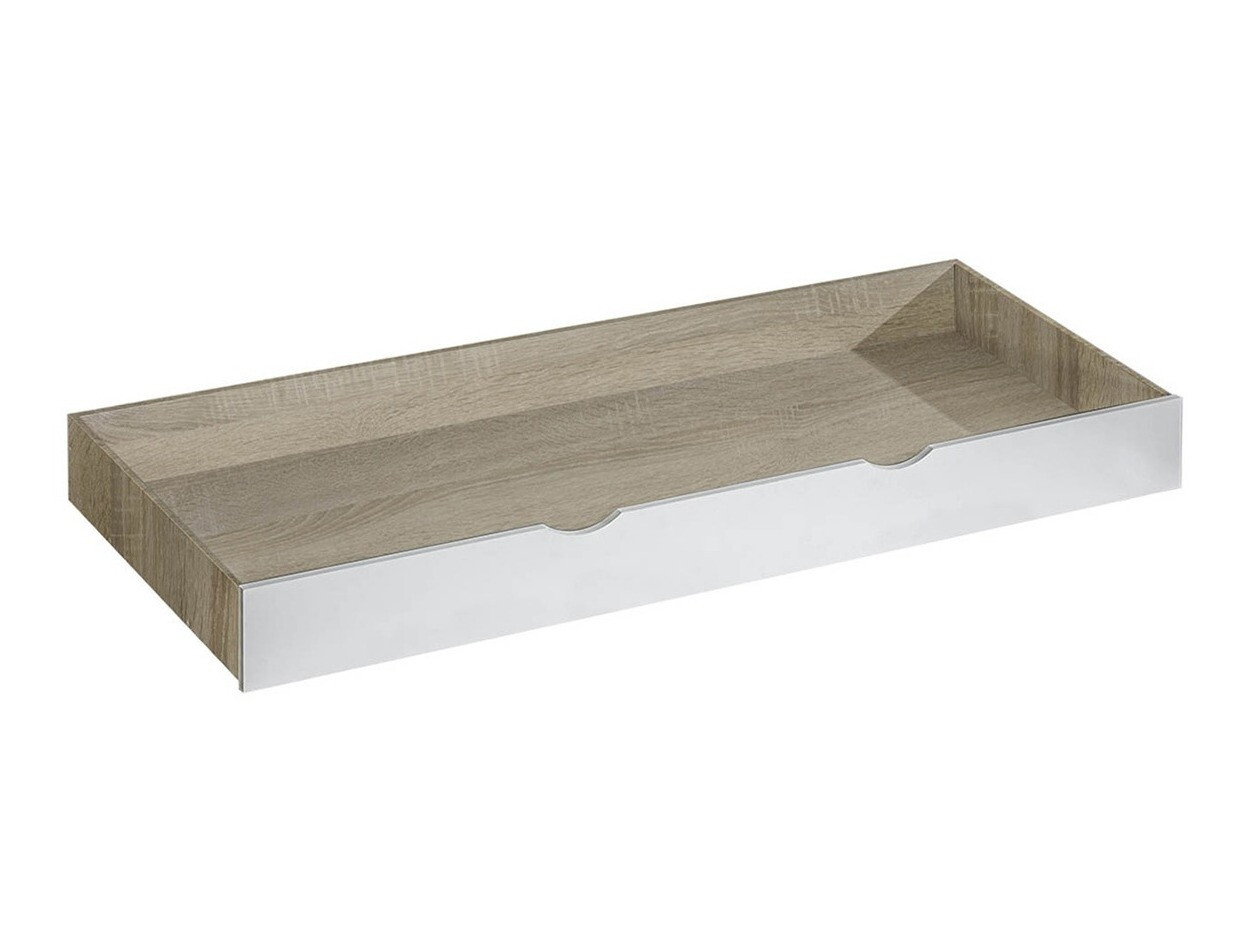 Bed Levtala 112 (Light oak + White)