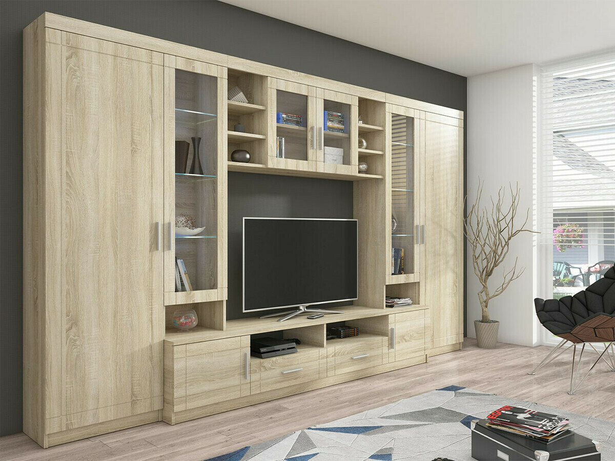 Living room set Bacces (Sonoma oak)