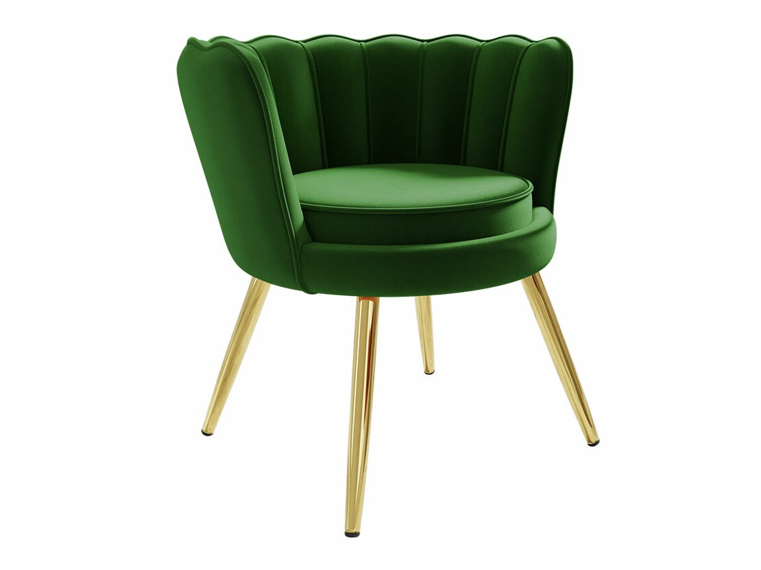 Armchair Comfivo Univae (Green + Golden)