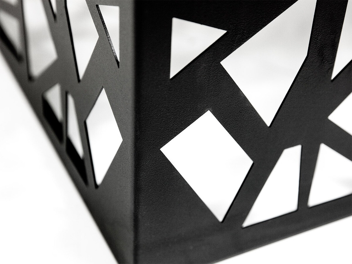 Coffee table Germantown 102 (Matte black + Glossy black)