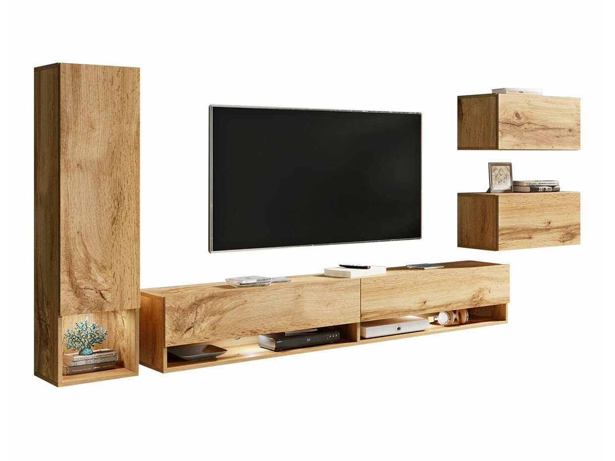 Living room set Sarasota 124 (Wotan Oak)