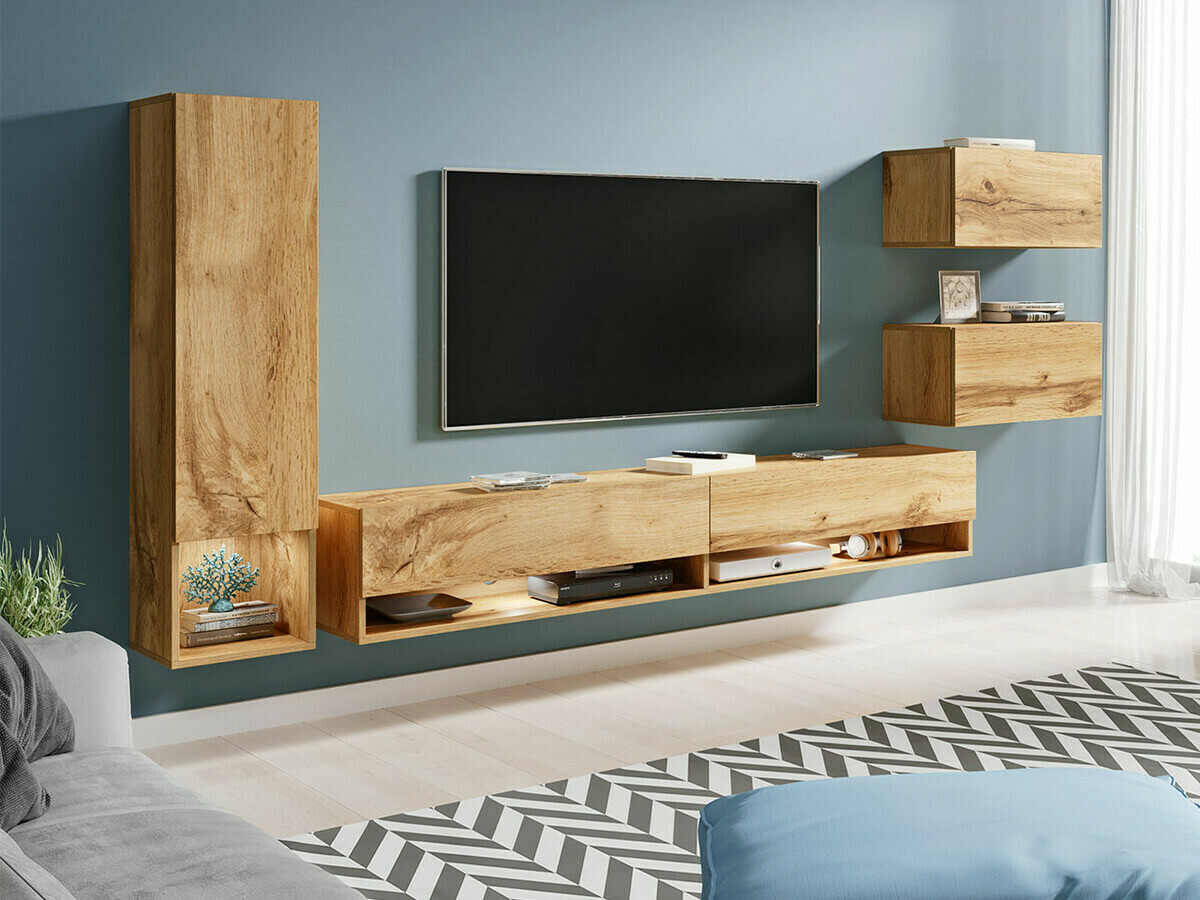 Living room set Sarasota 124 (Wotan Oak)