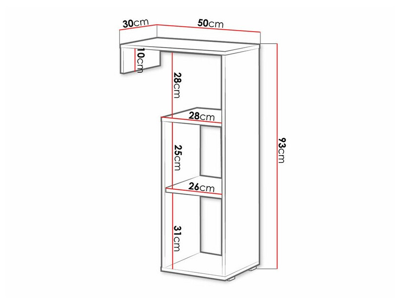 Bookcase Florevi 109