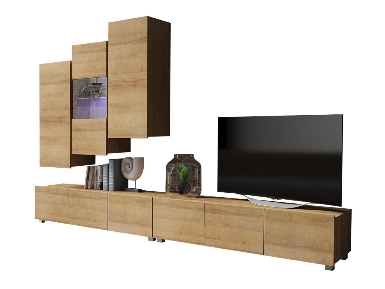 Living room set Remus XVII (Golden oak)
