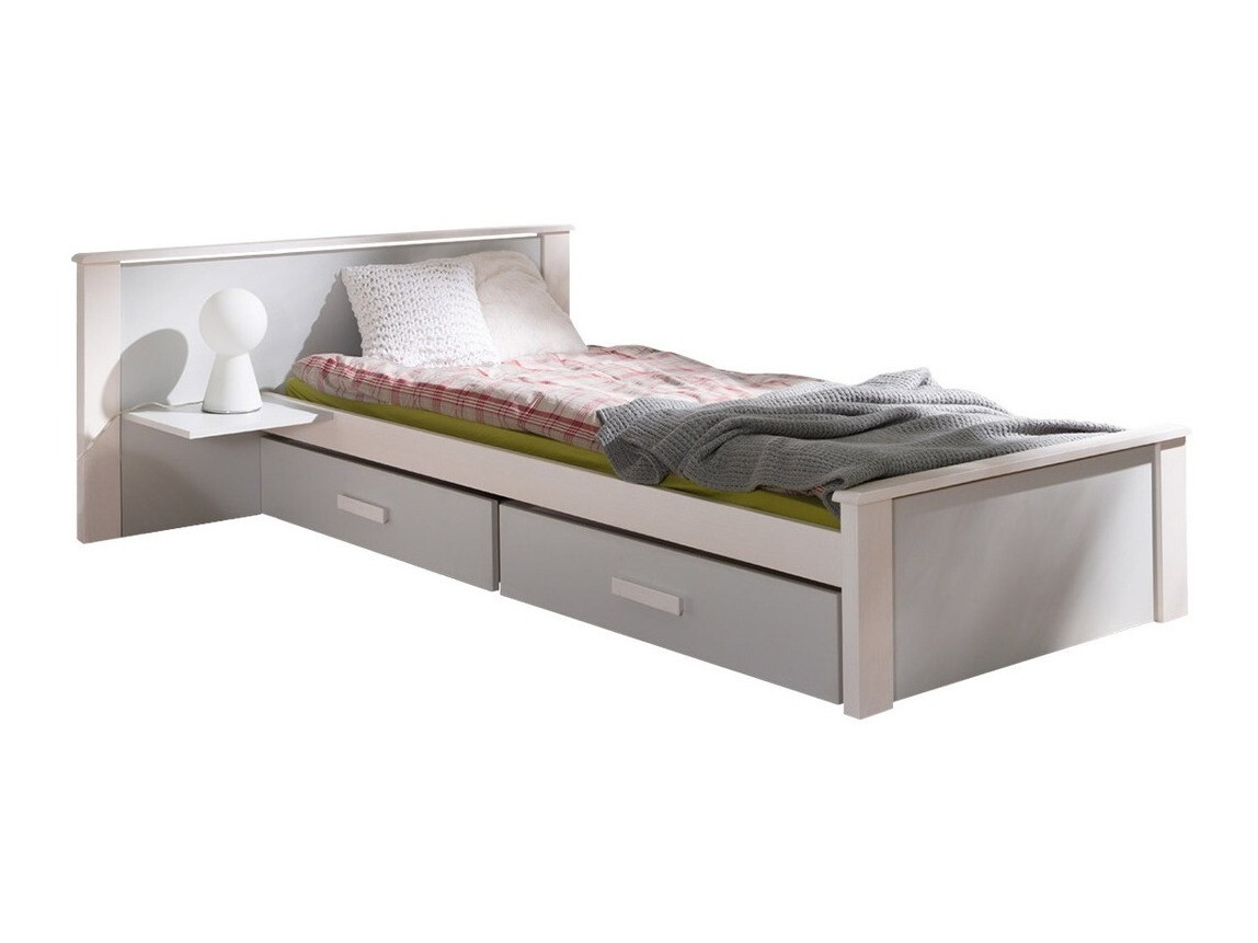 Bed Henderson 117 (White + Grey)