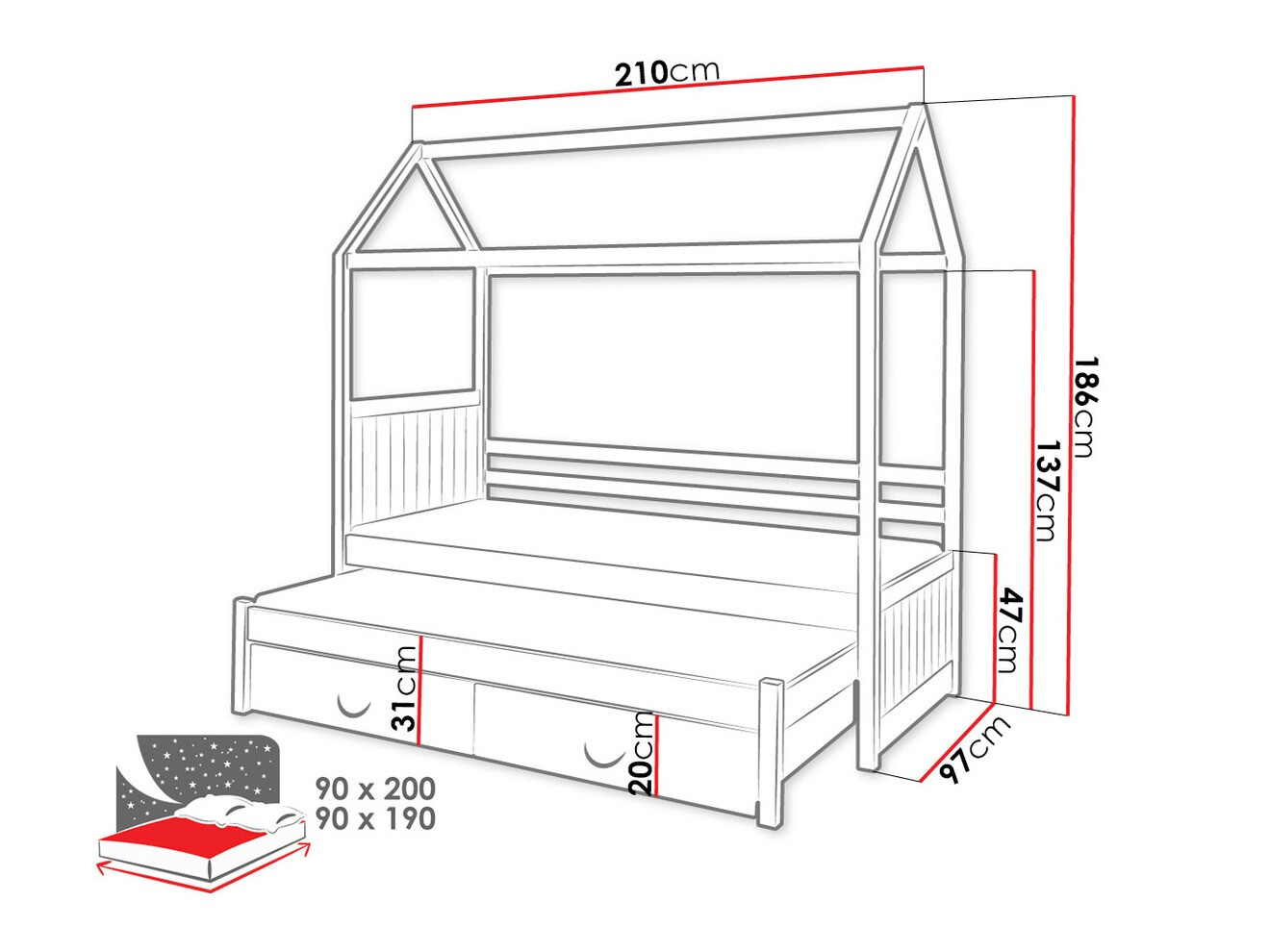 Bed Henderson 131