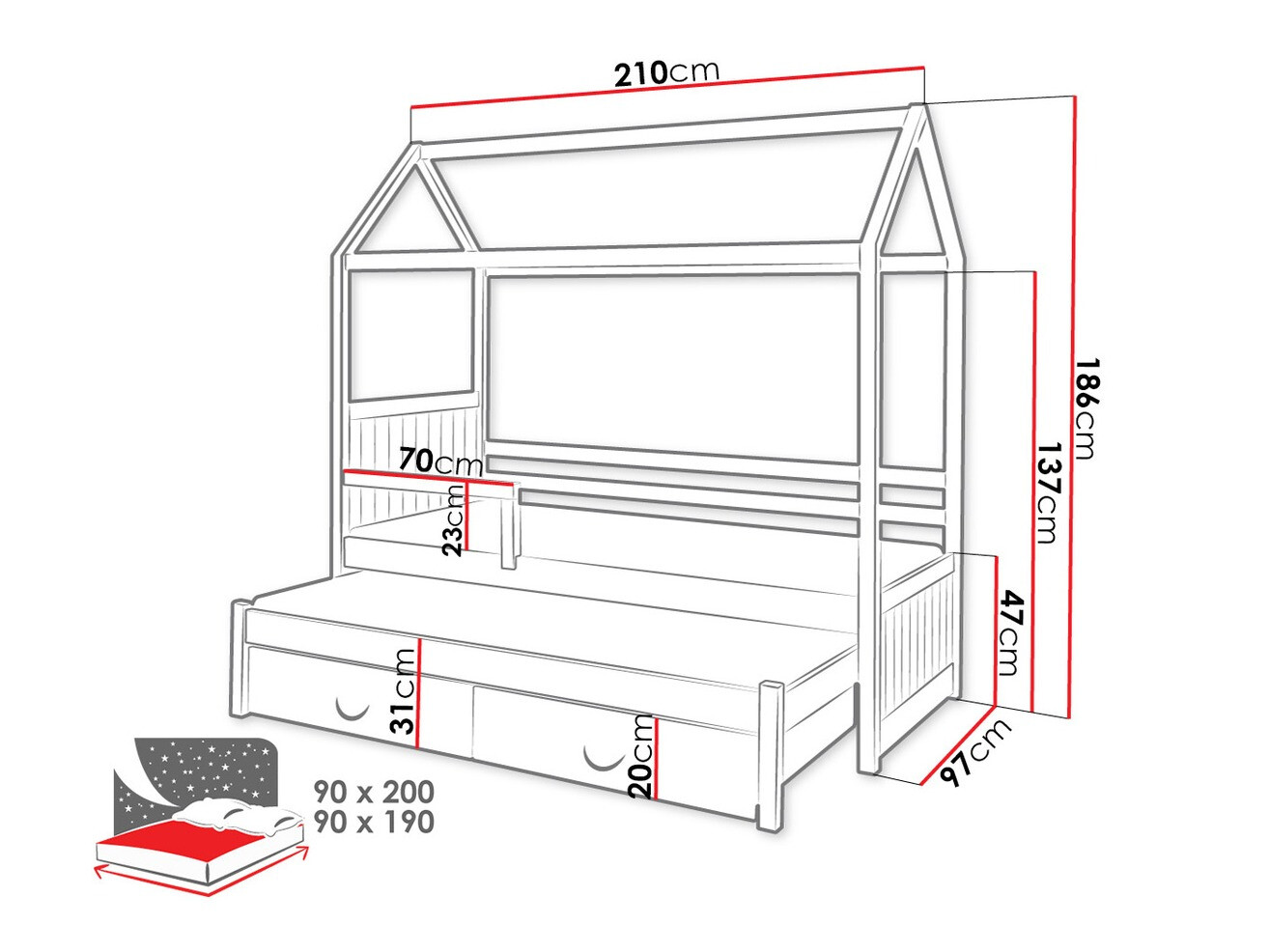 Bed Henderson 131