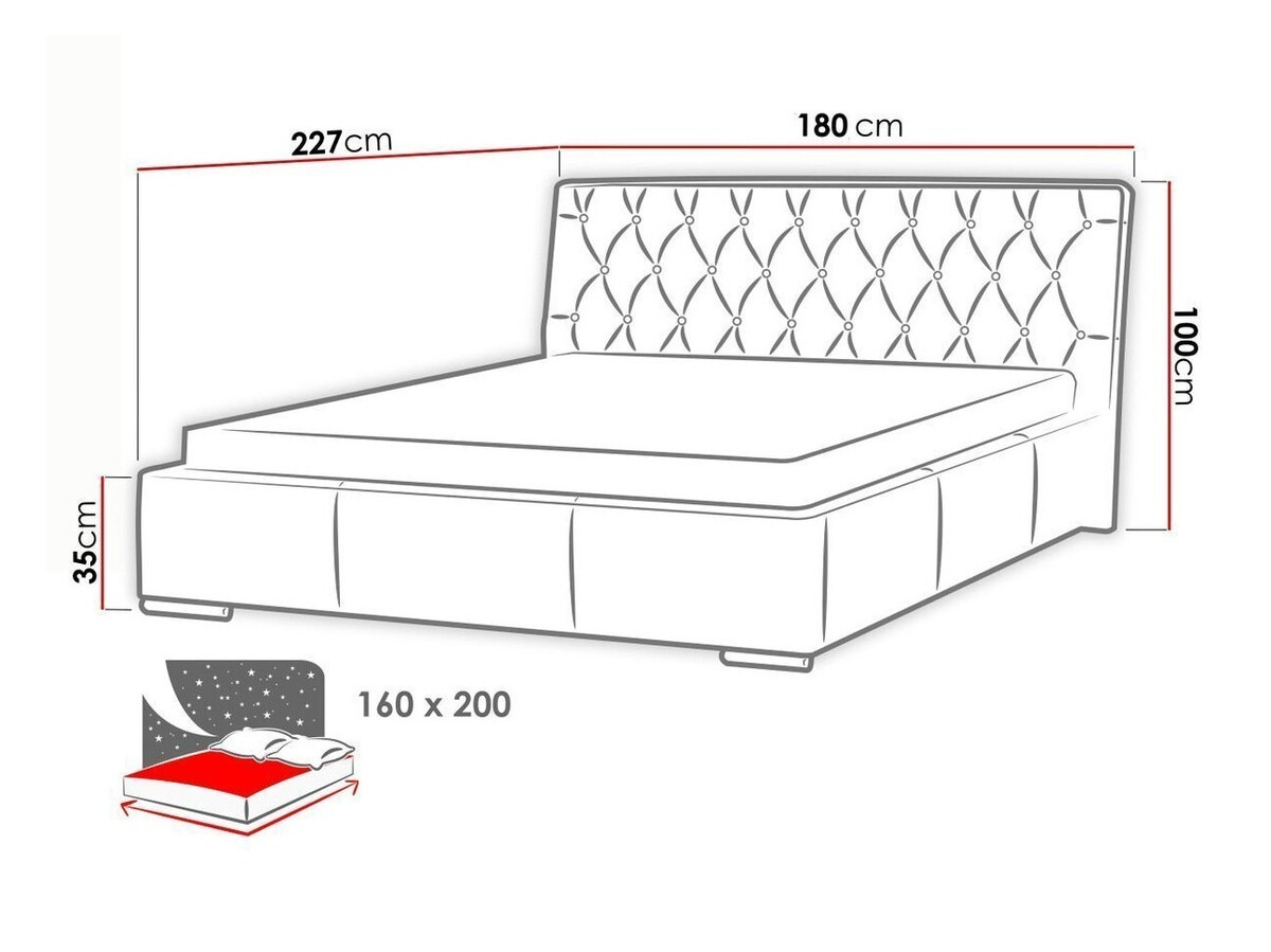 Bed Templum I (Soft 011)