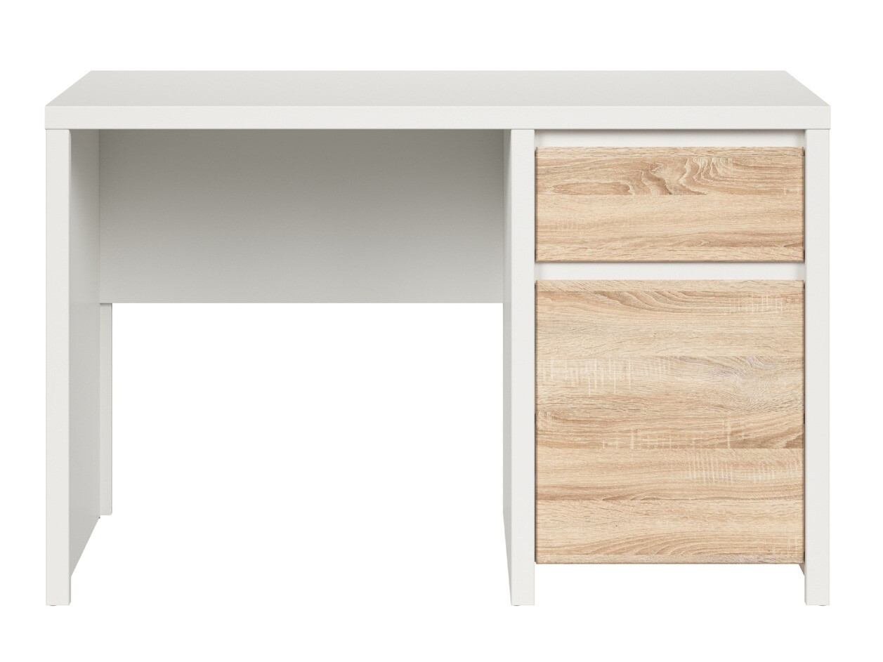 Desk Nolroma 100 (White + Sonoma oak)