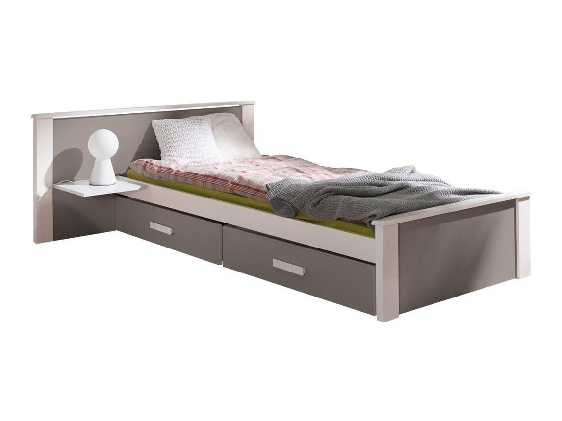 Bed Henderson 118 (White + Trufel)