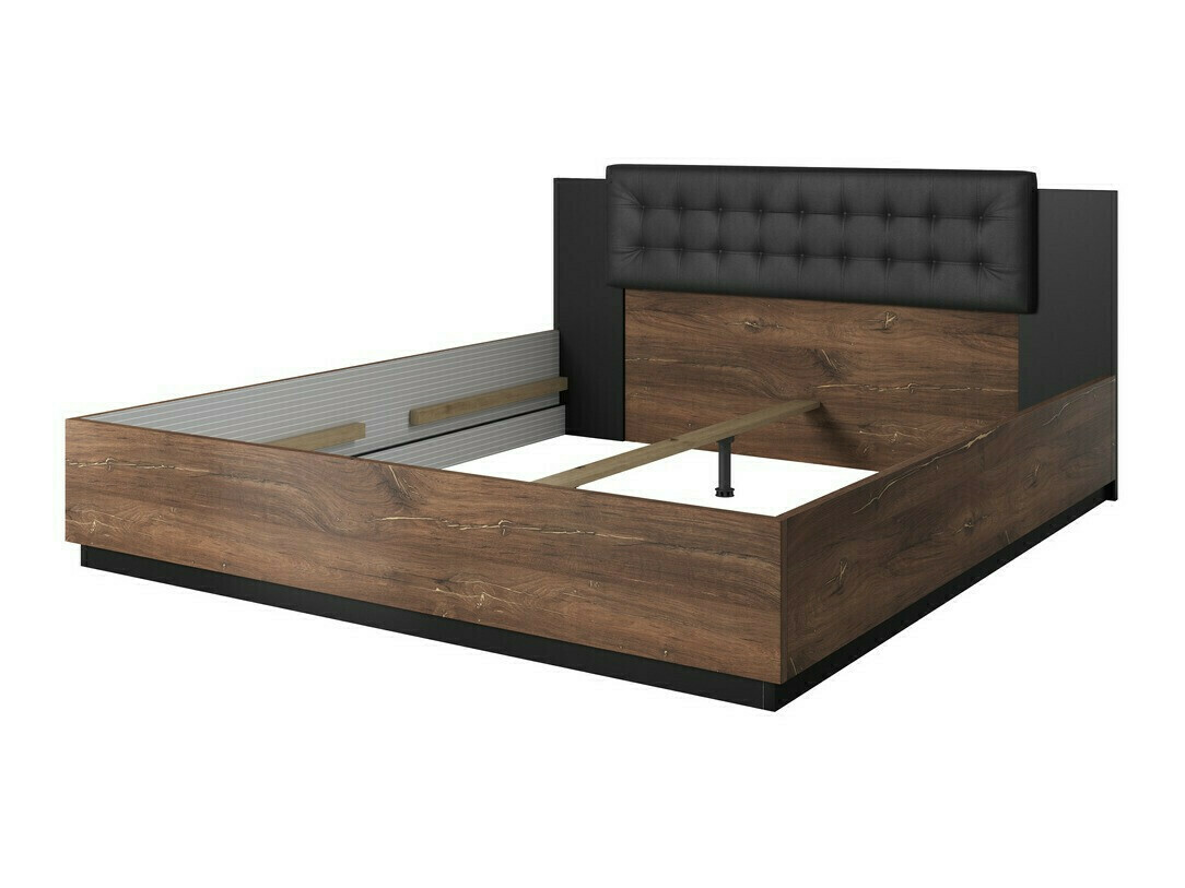 Bedroom set Felelie 107 (Dark Flagstaf oak + Copper)