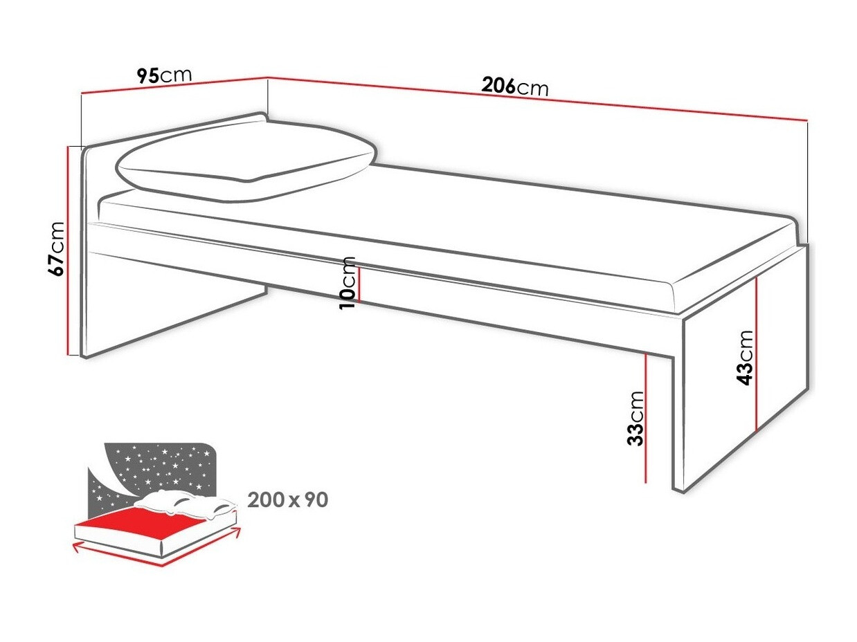 Bed Veravie 125