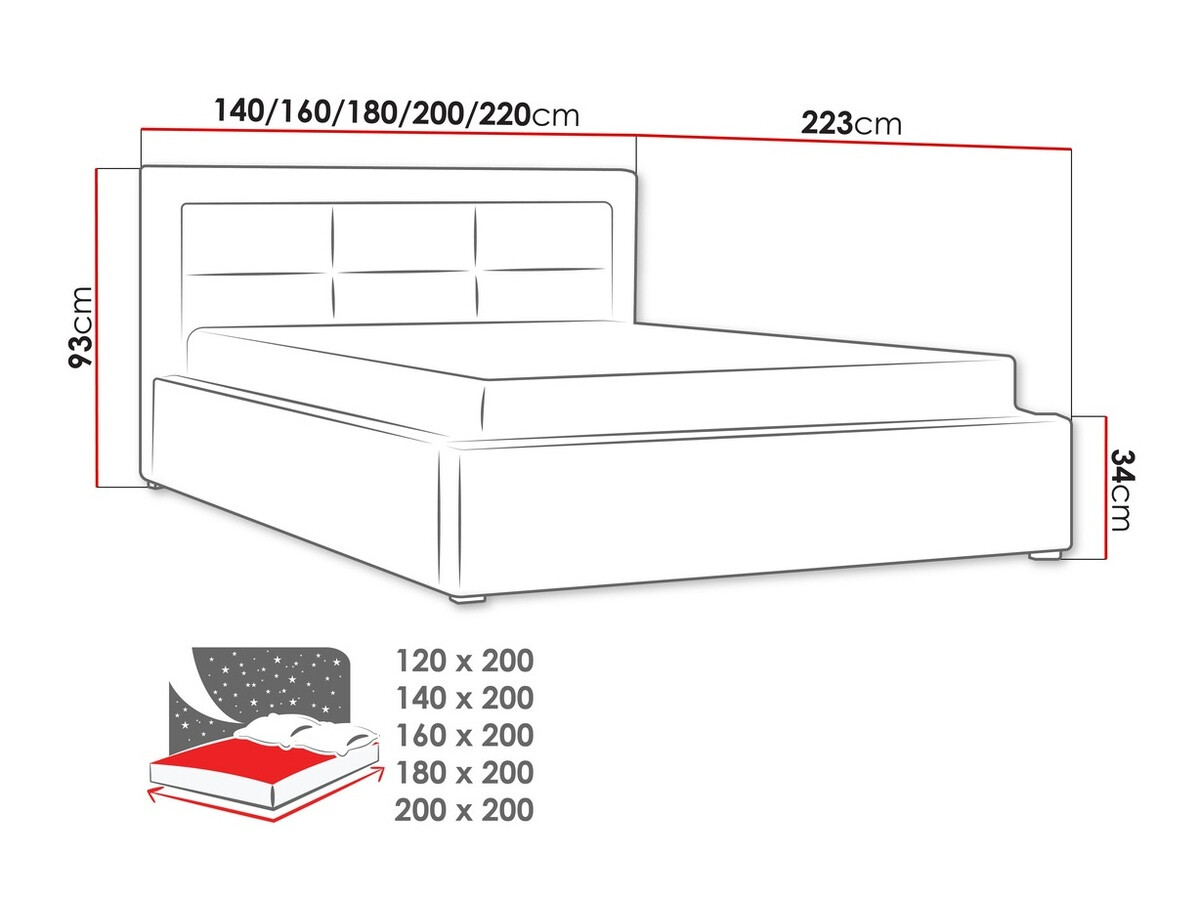 Bed Pomona 103 (Victoria 14 853)