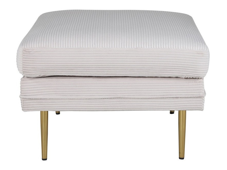 Upholstered bench Dallas 2653 (Beige + Golden)