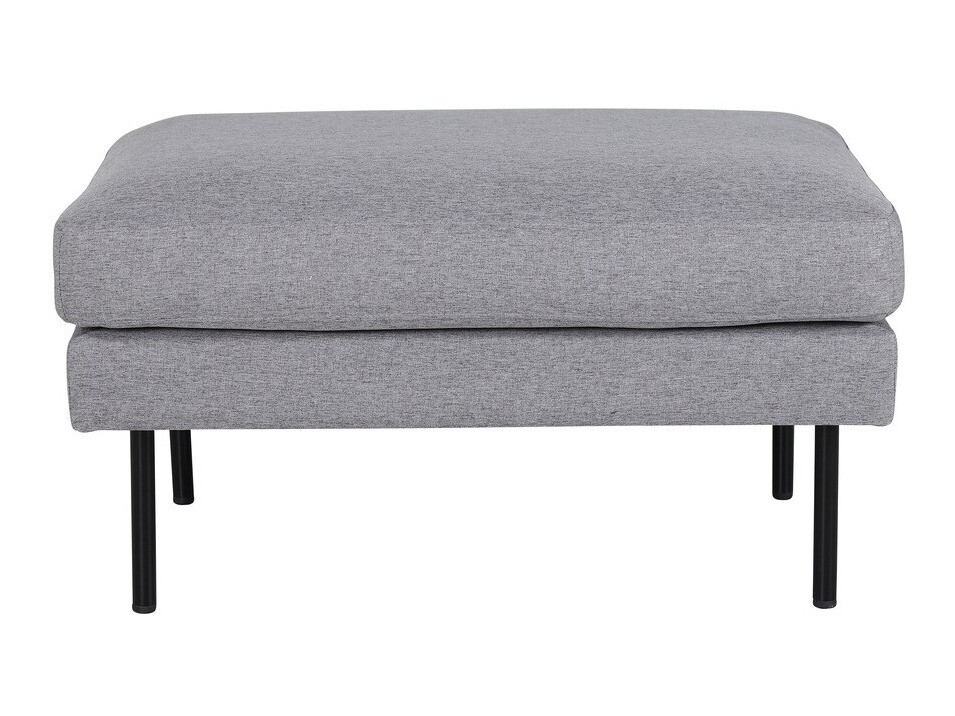 Upholstered bench Fercame 104 (Grey + Black)