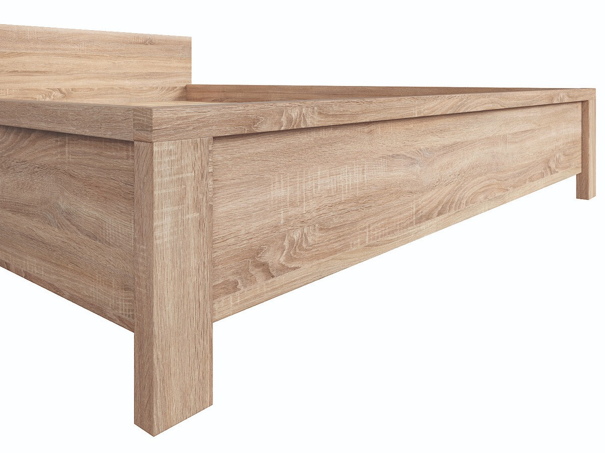Bed Nolroma 121 (Sonoma oak)