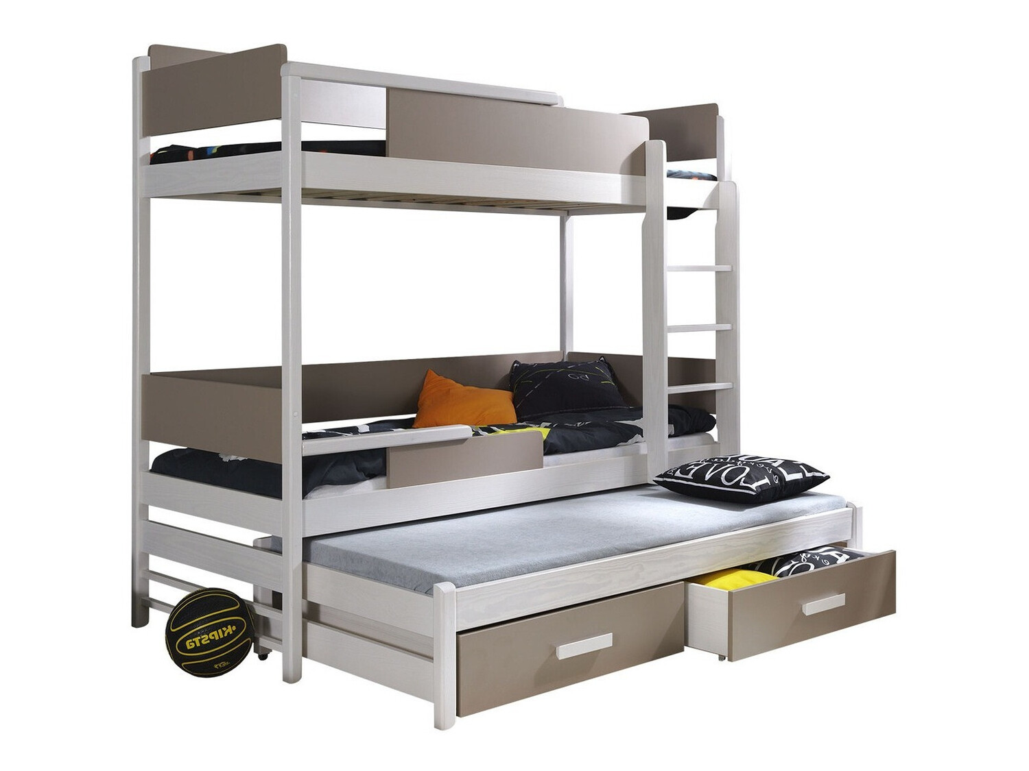 Bunk bed Henderson 114 (White + Trufel)