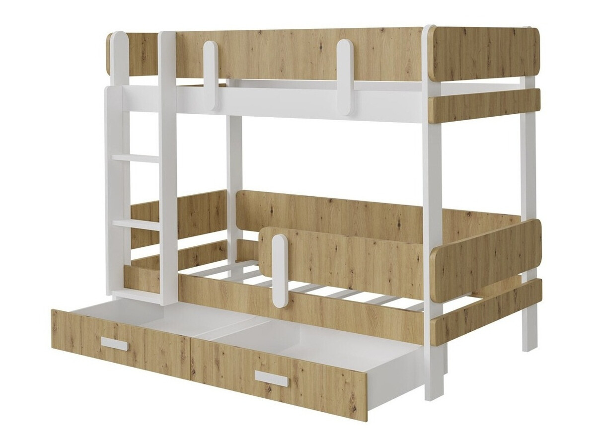 Bunk bed Henderson 144 (White + Grey)
