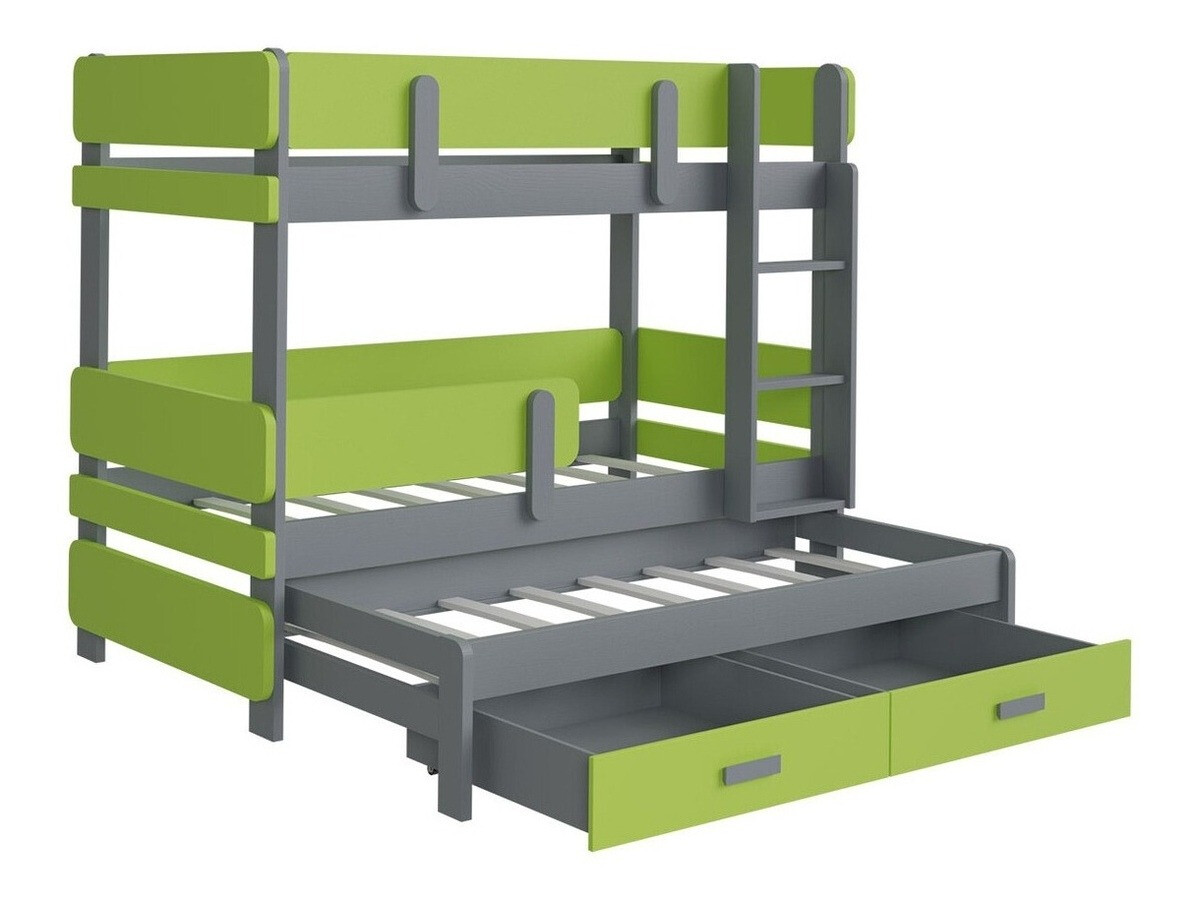 Bunk bed Henderson 146 (White + Oak)