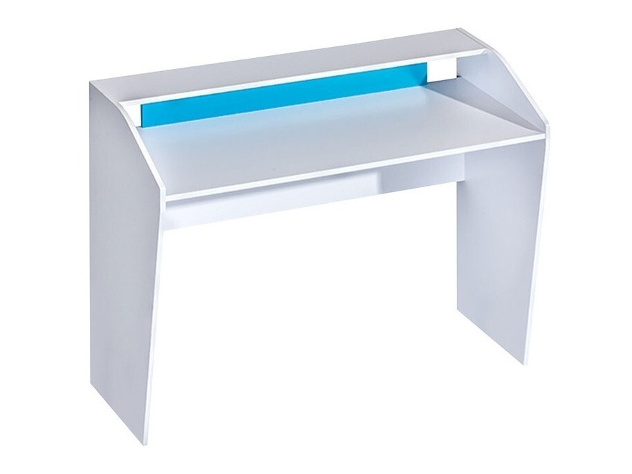 Desk Sorviru 100 (White + Turquoise)