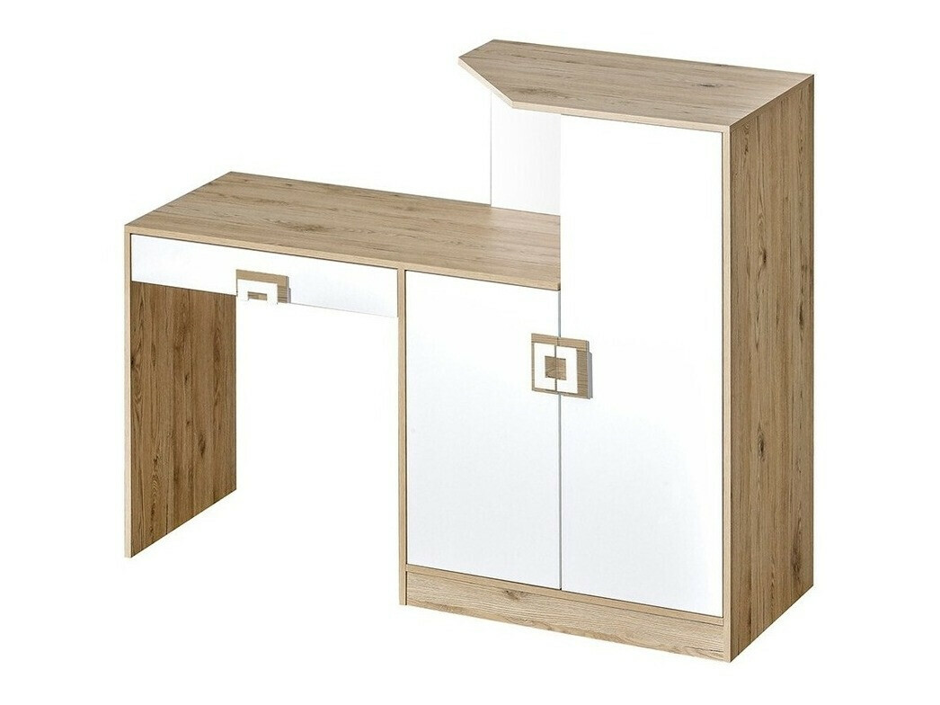 Desk Tolfere 105 (Light oak + White)