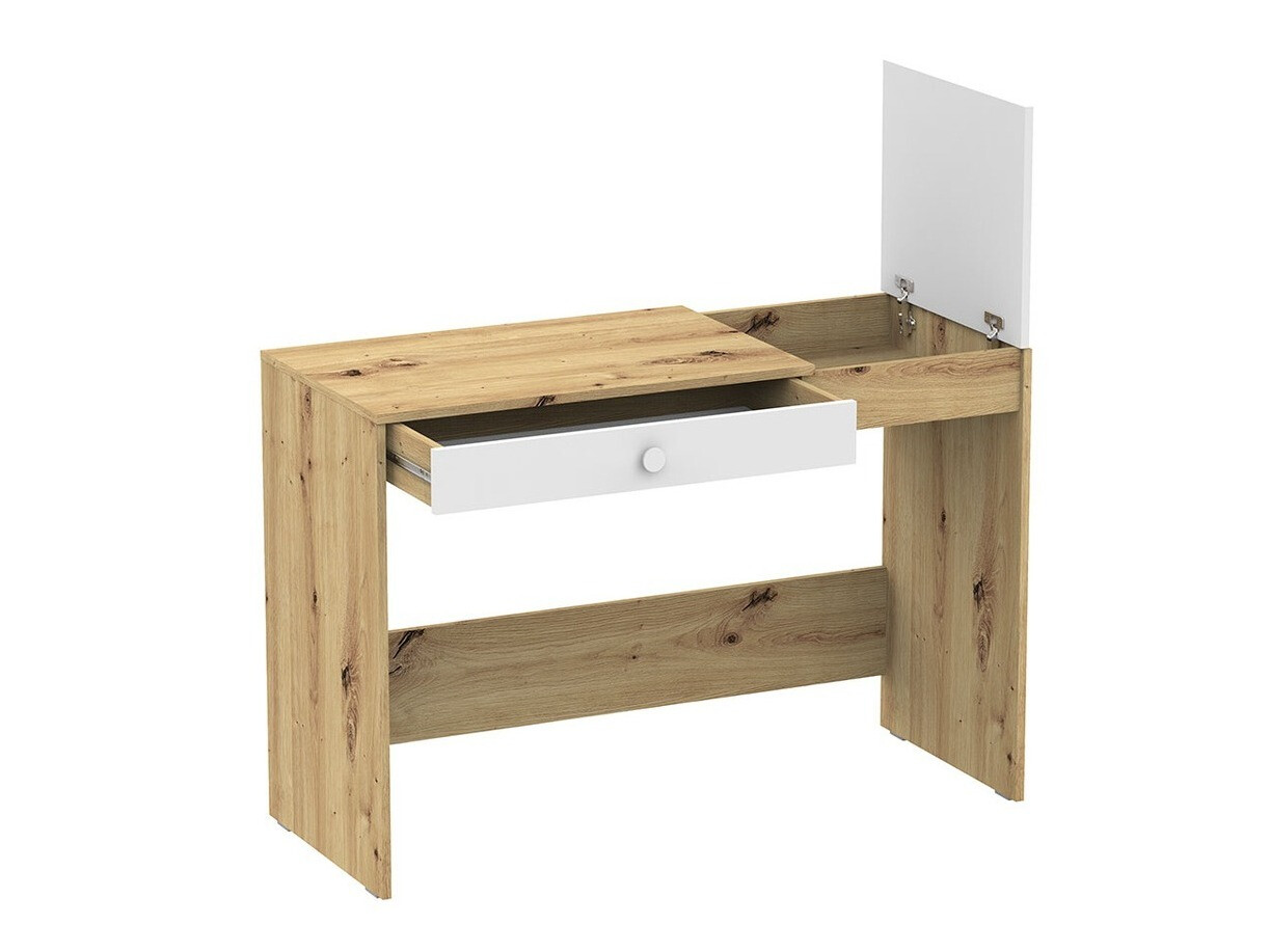 Desk Almira 109 (Artisan oak + White)