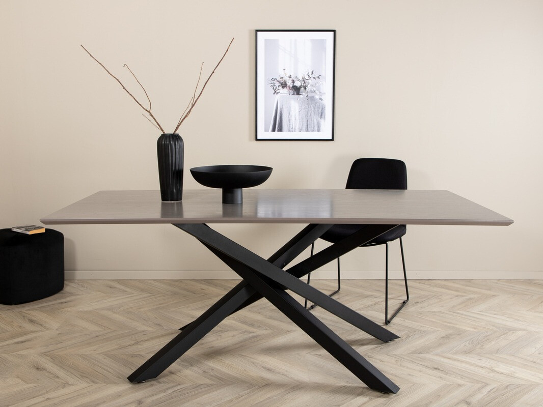 Table Dallas 1722 (Grey + Black)