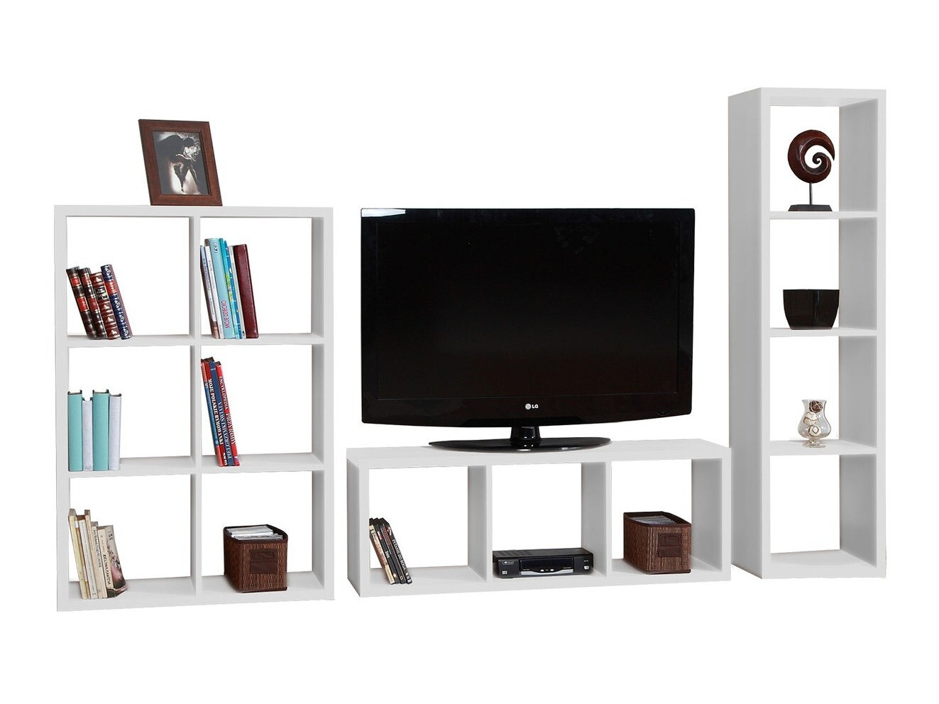 Living room set Levnova 106 (White)